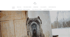Desktop Screenshot of canecorso.org