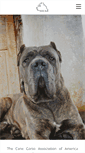 Mobile Screenshot of canecorso.org